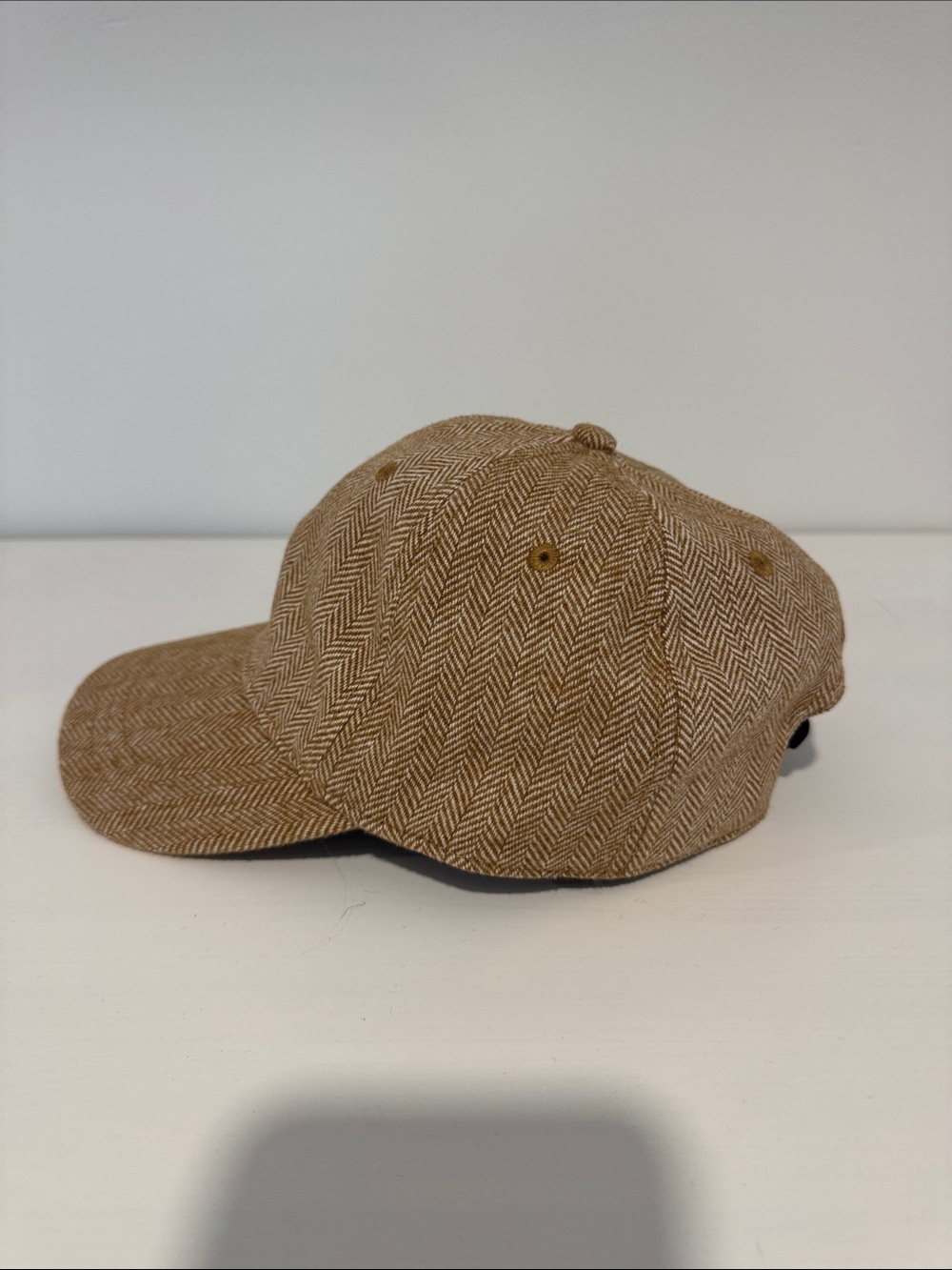 NWT J.Crew Factory Herringbone Baseball Cap - Tan
